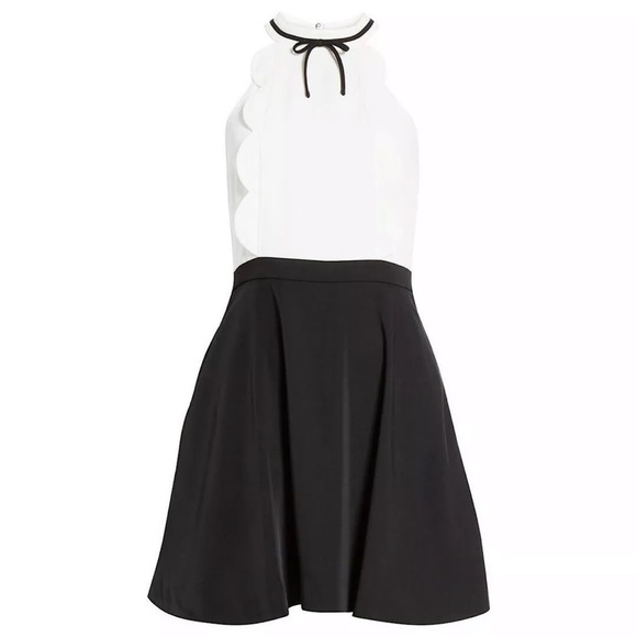 Ted Baker scallop halterneck skater dress - Picture 6 of 7